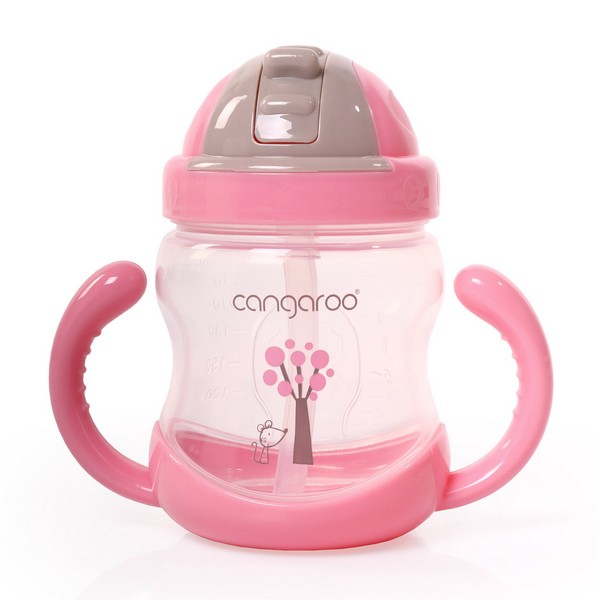 Продукт Cangaroo - Чаша с пластмасова сламка 280ml - 0 - BG Hlapeta